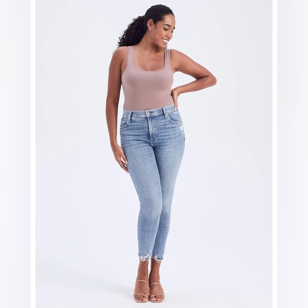 Abercrombie & Fitch Light Blue Skinny Jeans